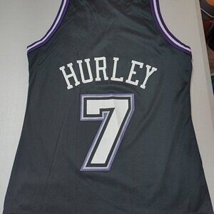 Champion Bobby Hurley Sacramento Kings NBA Basketball Jersey Adult Medium 40